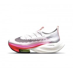 Unisex Nike Air Zoom Alphafly Next 2 White and Pink Running Shoes 