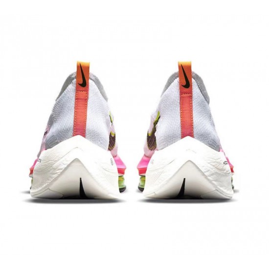 Unisex Nike Air Zoom Alphafly Next 2 White and Pink Running Shoes