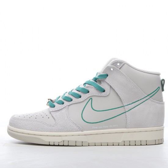 Nike Dunk High First Use Sail (GS) DD0733-001 Green White Nike Dunk Rep