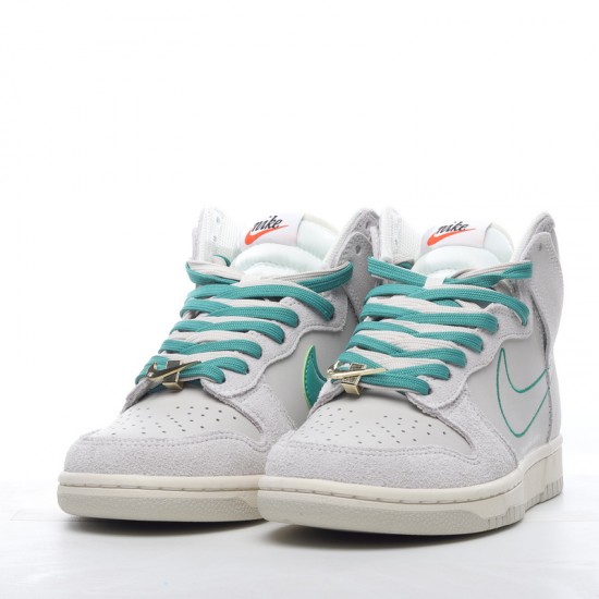 Nike Dunk High First Use Sail (GS) DD0733-001 Green White Nike Dunk Rep