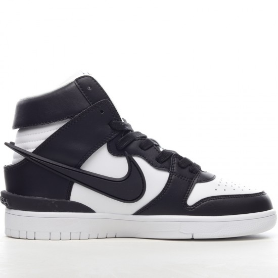 Nike SB Dunk High AMBUSH CU7544-001 Black White Nike Dunk Rep