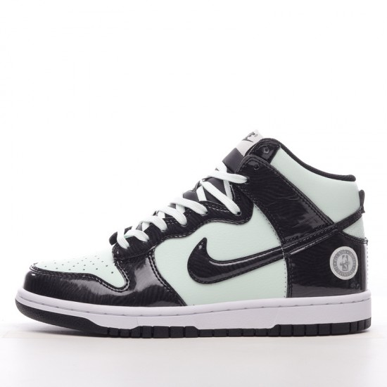 Nike SB Dunk High Barely Green DD1398-300 Black Green Nike Dunk Rep