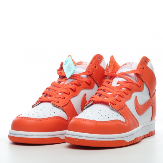 Nike SB Dunk High Retro Orange Blaze DD1399-101 Orange White Nike Dunk Rep