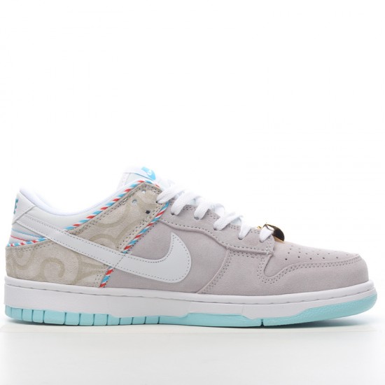 NIKE Dunk SB Low Barber Shop Grey DH7614-500 Gray Nike Dunk Rep