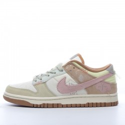 Nike Dunk Low Bright Side DQ5076-121 Brown Pink Nike Dunk Rep