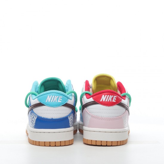 Nike Dunk SB Low Free .99 DH0952-100 Blue Pink Nike Dunk Rep