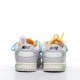 Nike Dunk Low Off-White“04 of 50”OW DM1602-115 Blue Gray Shoes