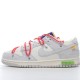 Nike SB Dunk Low Off-White Lot 13 of 50 DJ0950-110 Red Gray Shoes