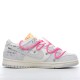 Nike SB Dunk Low Off-White Lot 17 of 50 DJ0950-117 Pink Gray Shoes