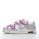 Nike SB Dunk Low Off-White Lot 28 of 50 DM1602-111 Purple Gray Shoes