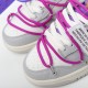 Nike SB Dunk Low Off-White Lot 28 of 50 DM1602-111 Purple Gray Shoes