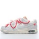 Nike SB Dunk Low Off-White Lot 33 of 50 DJ0950-118 Red Gray Shoes