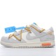 Nike SB Dunk Low Off-White Lot 34 of 50 DJ0950-102 Yellow Gray Shoes