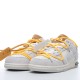 Nike SB Dunk Low Off-White Lot 39 of 50 DJ0950-109 Yellow Gray Shoes