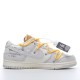 Nike SB Dunk Low Off-White Lot 39 of 50 DJ0950-109 Yellow Gray Shoes