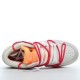 Nike SB Dunk Low Off-White Lot 40 of 50 DJ0950-103 Red Gray Shoes