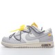 Nike SB Dunk Low Off-White Lot 41 of 50 DM1602-105 Gray Shoes