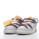 Nike SB Dunk Low Off-White Lot 46 of 50 DM1602-102 Brown Gray Shoes