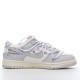 Nike SB Dunk Low Off-White Lot 49 of DM1602-123 Purple Gray Shoes