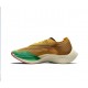 Nike ZomX VaporFly NEXT Mens Yellow Green Running Shoes