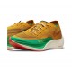 Nike ZomX VaporFly NEXT Mens Yellow Green Running Shoes