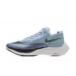 Unisex Nike ZomX VaporFly NEXT Black Blue Running Shoes 