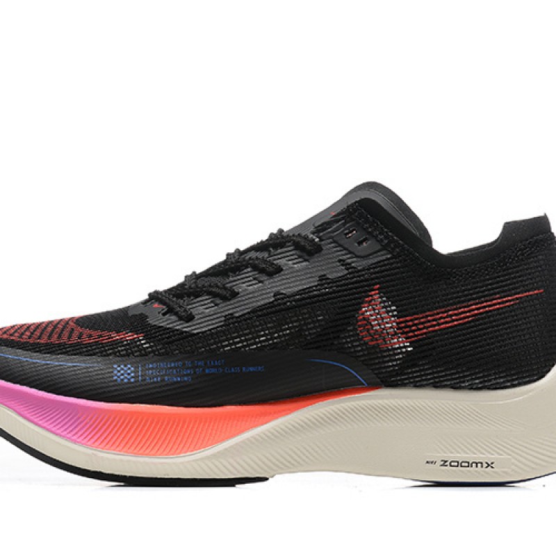 Unisex Nike ZomX VaporFly NEXT Black Red Running Shoes 