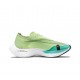 Unisex Nike ZoomX VaporFly NEXT Green and Blue Running Shoes 