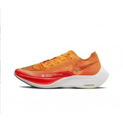 Unisex Nike ZomX VaporFly NEXT Orange Red Running Shoes 