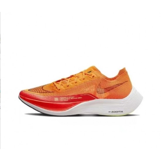 Unisex Nike ZomX VaporFly NEXT Orange Red Running Shoes