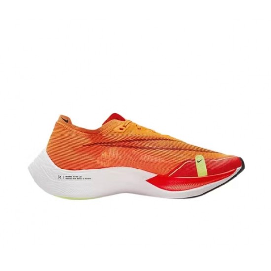 Unisex Nike ZomX VaporFly NEXT Orange Red Running Shoes