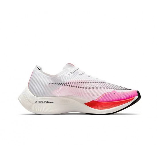 Unisex Nike ZomX VaporFly NEXT Pink White Running Shoes