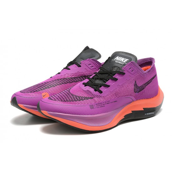 Unisex Nike ZoomX VaporFly NEXT Purple Running Shoes 