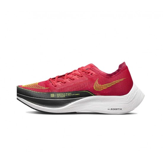 Unisex Nike ZomX VaporFly NEXT Red Black Running Shoes