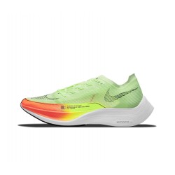 Unisex Nike ZomX VaporFly NEXT Red Yellow Running Shoes 