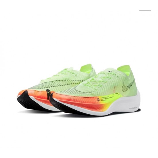 Unisex Nike ZomX VaporFly NEXT Red Yellow Running Shoes