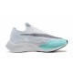 Unisex Nike ZoomX VaporFly NEXT White Blue Running Shoes 