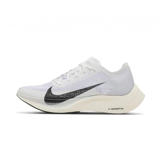 Unisex Nike ZomX VaporFly NEXT White Grey Running Shoes