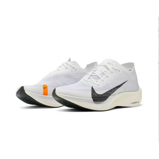 Unisex Nike ZoomX VaporFly NEXT White Grey Running Shoes 