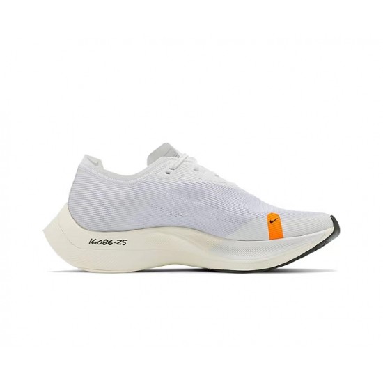 Unisex Nike ZomX VaporFly NEXT White Grey Running Shoes