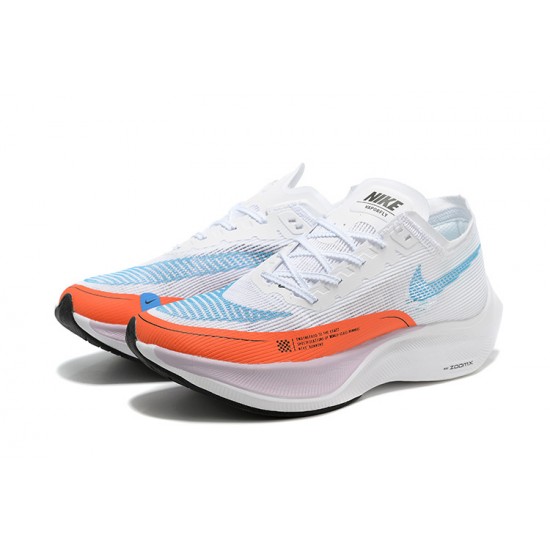 Unisex Nike ZoomX VaporFly NEXT White Red Running Shoes 