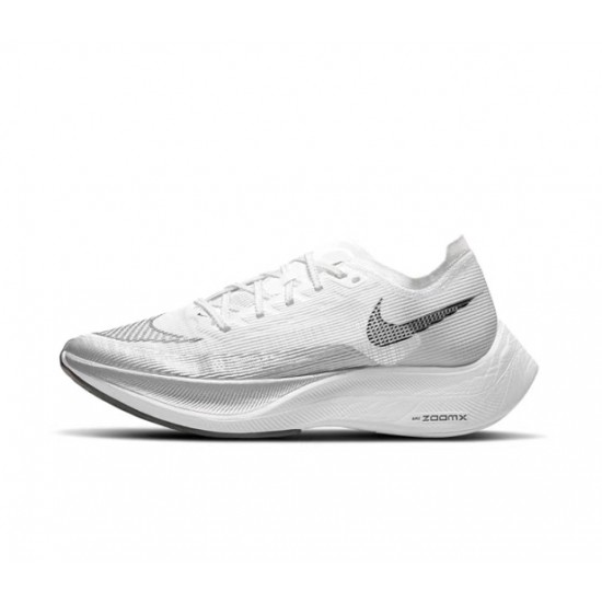 Unisex Nike ZoomX VaporFly NEXT White Running Shoes 