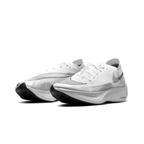 Unisex Nike ZomX VaporFly NEXT White Running Shoes