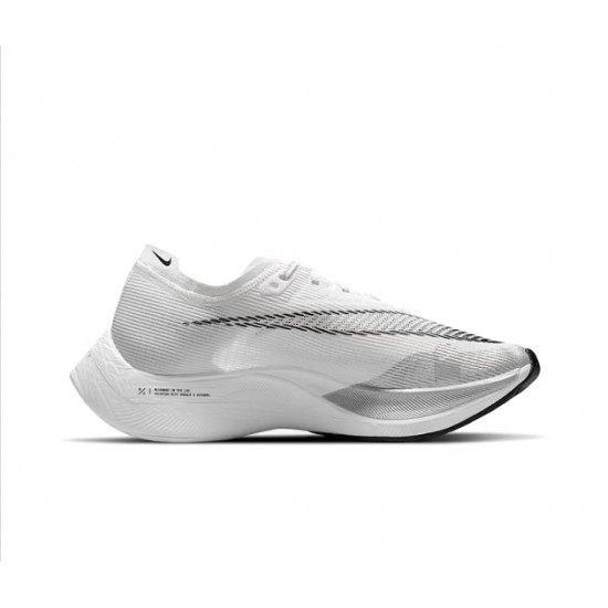 Unisex Nike ZomX VaporFly NEXT White Running Shoes