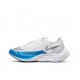 Unisex Nike ZoomX VaporFly NEXT White and Blue Running Shoes 