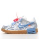 Nike Air Rubber Dunk Low University Blue CU6015-100 white blue Nike Dunk Rep