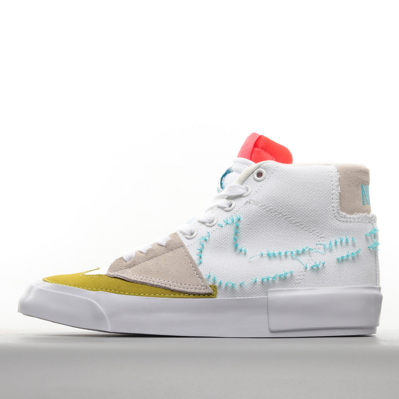 Nike SB Zoom Blazer Mid Hack Pack CI3833−101 Yellow White Nike Dunk Rep